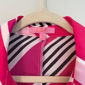 NWT LDT Shirtdress, Sz 10